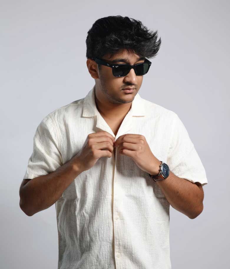 Professional DJ and MC engaging guests at a corporate or wedding event with high-energy music and professional hosting