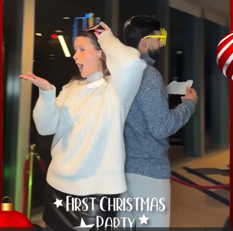 Corporate Photo Booth & 360 Booth Rentals for Events Branded photo booth and 360 booth experience at a corporate networking event