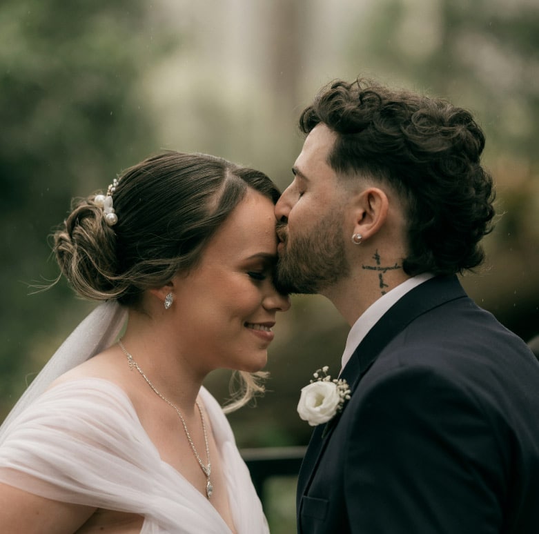 wedding DJ and MC providing music and entertainment for a Fort Worth wedding reception<br />