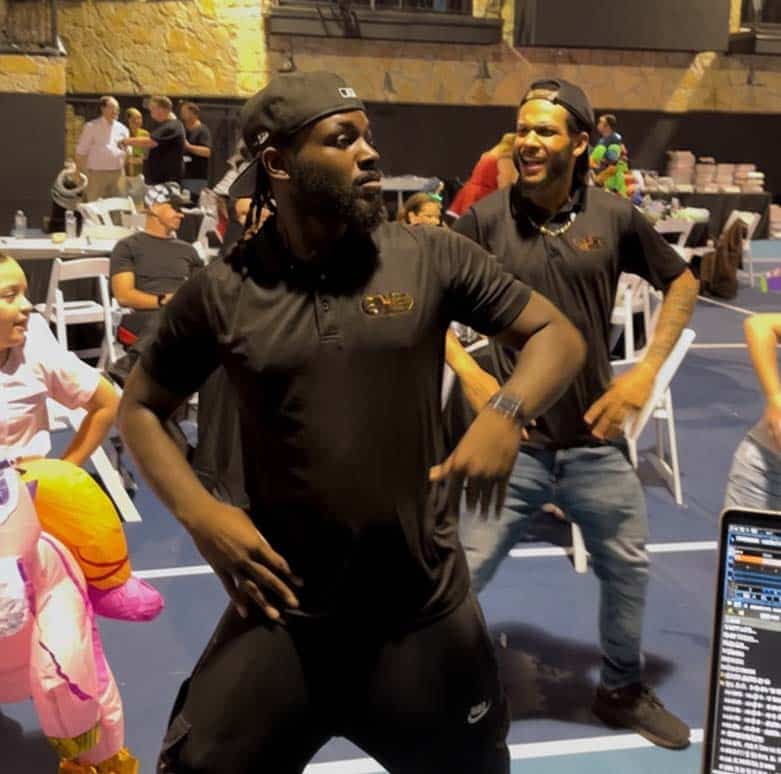 Guests enjoying a private or social party in Southlake, Texas, with a professional DJ providing music and entertainment.