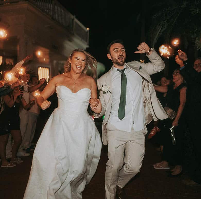 Guests enjoying a wedding celebration in Southlake, Texas.<br />
