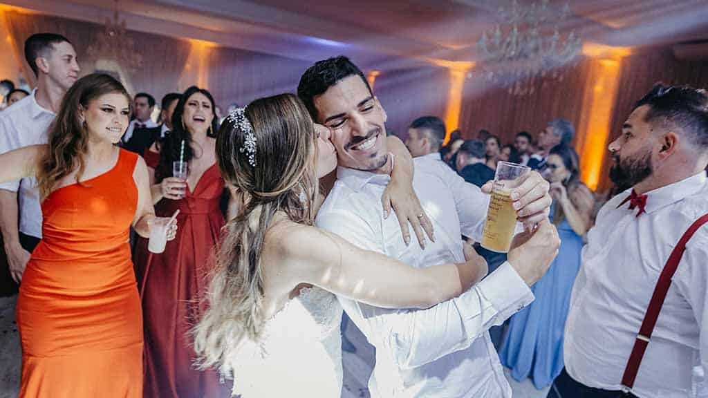 Denton clients enjoying professional DJ services and event entertainment from Great Music & Games.